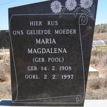 COETZEE Johannes Christiaan 1904-1976 &amp; Maria Magdalena POOL 1908-1997 