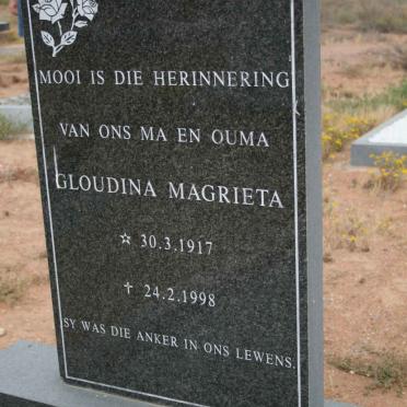 GOOSEN  Gloudina  Magrieta 1917-1998