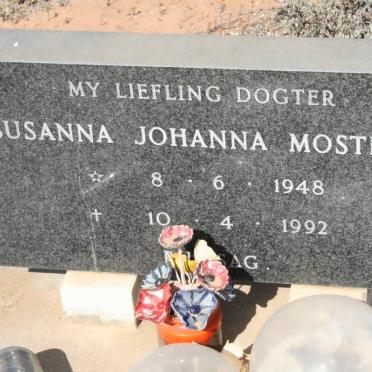 MOSTERT Susanna Johanna 1948-1992