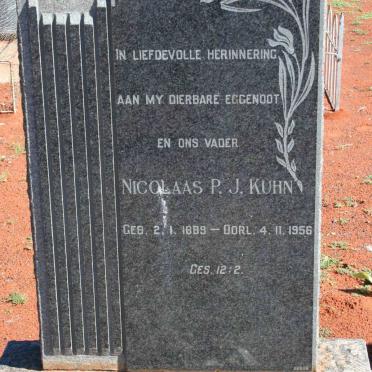 KUHN Nicolaas P. J. 1889-1956