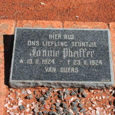 PHEIFFER Jannie 1924-1924