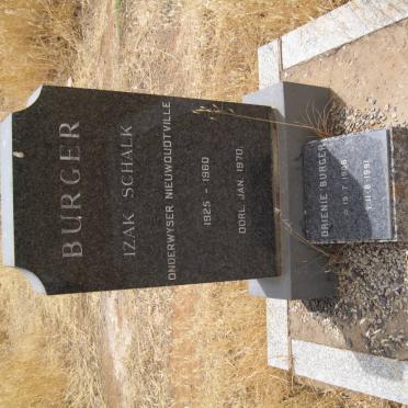 BURGER Izak Schalk -1970 &amp; Drienie 1906-1991