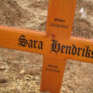 HENDRIKS Sara 1952-2009