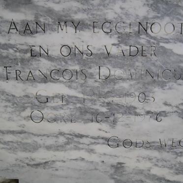 THERON Francois Dominicus 1903-1976