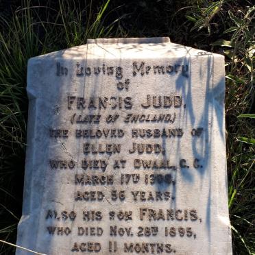 JUDD Francis -1908 :: JUDD Francis -1895