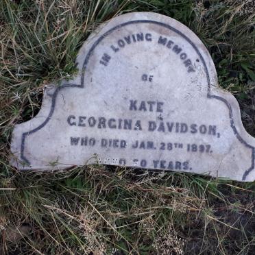 DAVIDSON Kate Georginia -1897