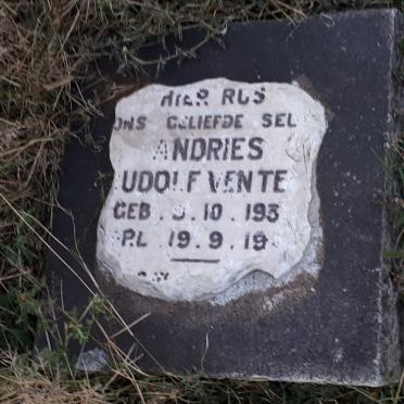 VENTER Andries Rudolf  193?-19??