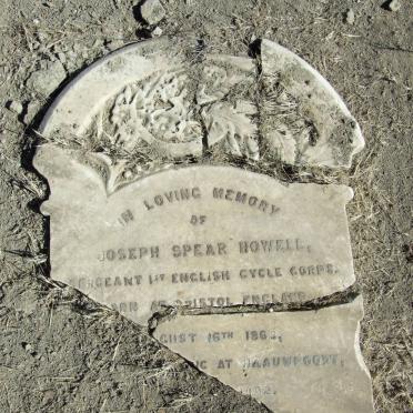 HOWELL Joseph Spear 1868-1902