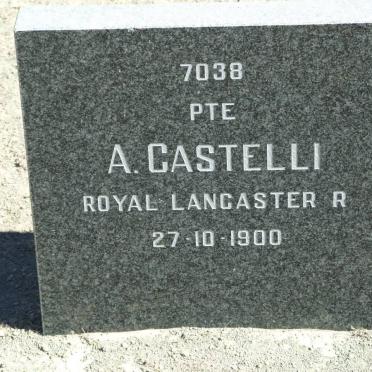 CASTELLI A. -1900 