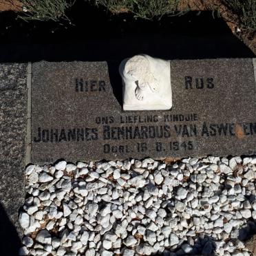 ASWEGEN Johannes Benhardus, van -1945