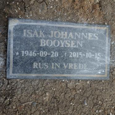BOOYSEN Isak Johannes 1946-2015