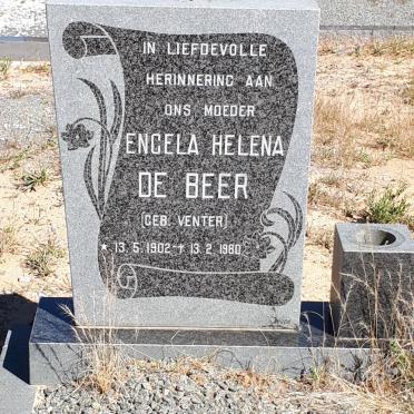 BEER Engela Helena, de nee VENTER 1902-1980