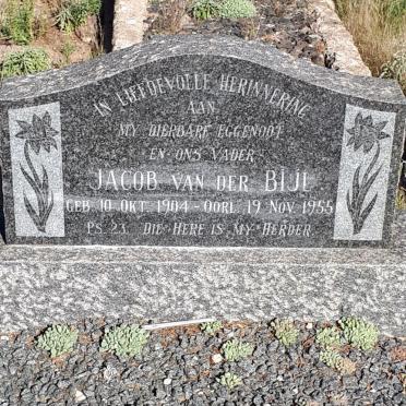 BIJL Jacob, van der 1904-1955