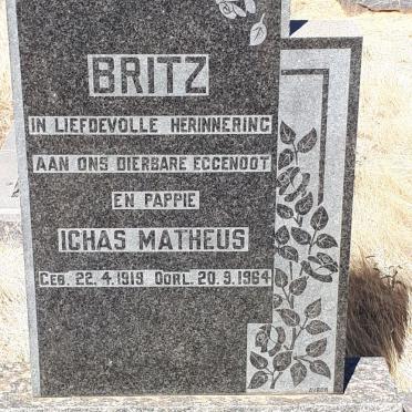 BRITZ Ichas Matheus 1919-1964