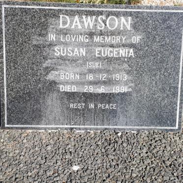 DAWSON Susan Eugenia 1913-1991