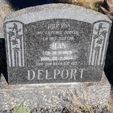 DELPORT Jean 1928-1954
