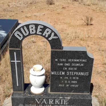 DUBERY Willem Stephanus  1978-1985