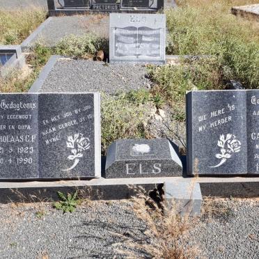ELS Nicholaas C.P. 1923-1990 &amp; Catharina S.A. STROEBEL 1924-