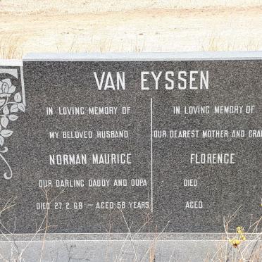 EYSSEN Norman Maurice, van -1968 &amp; Florence