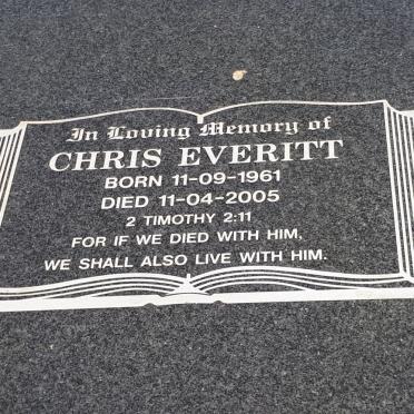 EVERITT Chris 1961-2005