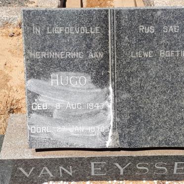 EYSSEN Hugo, van 1947-1970