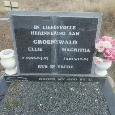 GROENEWALD Ellie Magritha 1956-2013