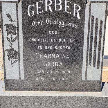 GERBER Charmaine Gerda 1964-1981