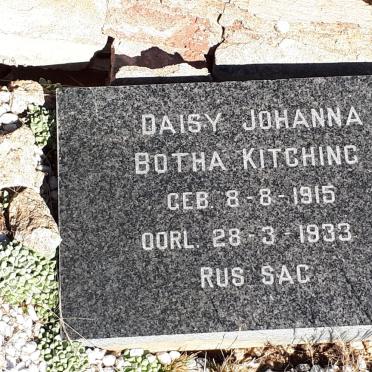 KITCHING Daisy Johanna Botha 1915-1933