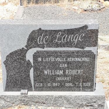 LANGE William Robert, de 1947-1969