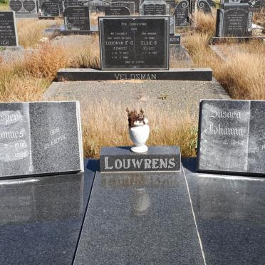LOUWRENS Jasper Johannes 1935-1988 &amp; Susara Johanna 1942-
