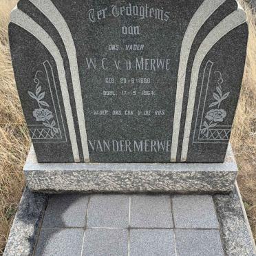MERWE W.C., van der 1886-1964