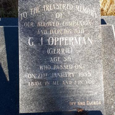 OPPERMAN G.J. -1955
