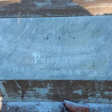 POTGIETER Hester Cornelia 1930-1931