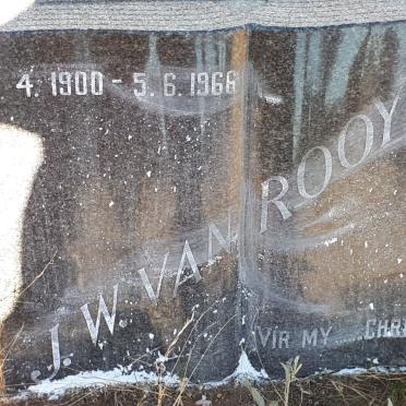 ROOYEN J.W., van 1900-1966