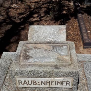 RAUBENHEIMER Johan Adam 1970-1947
