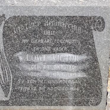 VICTOR Lowe 1901-1943
