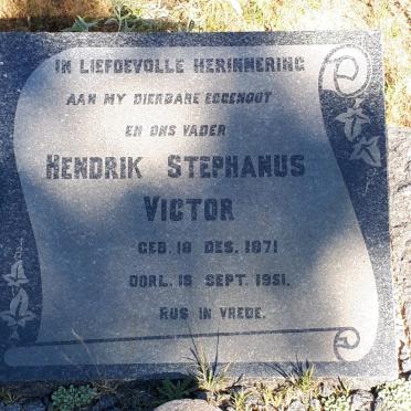 VICTOR Hendrik Stephanus 1871-1951