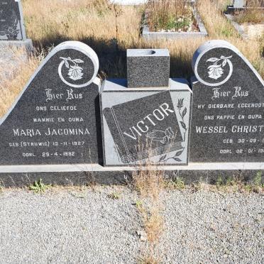 VICTOR Wessel Christiaan 1904-1983 &amp; Maria Jacomina STRUWIG 1927-1992