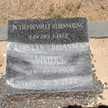 VIVIERS Adriaan Jacobus 1865-1943