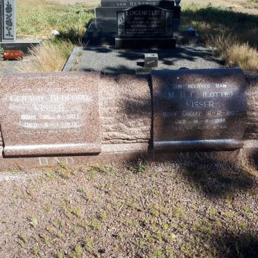 VISSER Gerhard Bedford 1907-1972 &amp; M.H.C. GREEFF 1907-1994