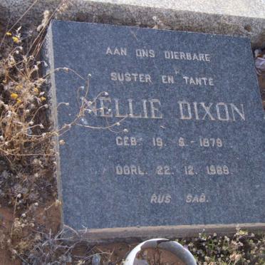 DIXON Nellie 1879-1989