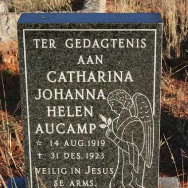 AUCAMP Catharina Johanna Helen 1919-1923