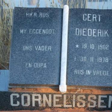 CORNELISSEN Gert Diederik 1902-1978