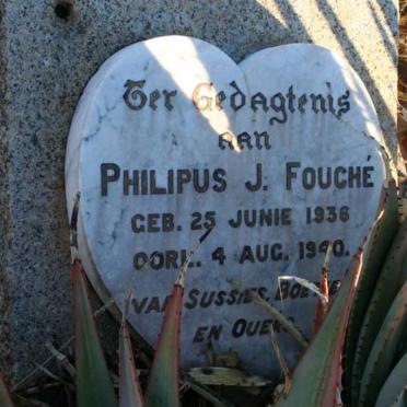 FOUCHE Philipus J. 1936-1940