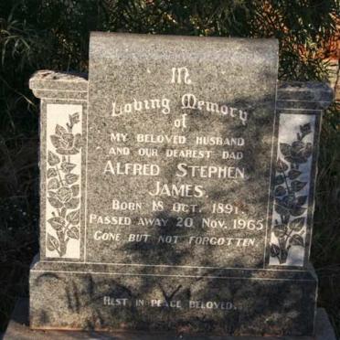 JAMES Alfred Stephen 1891-1965