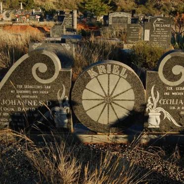 KRIEL Johannes D. 1888-1969 &amp; Cecilia Magrietha BESTER 1900-1979
