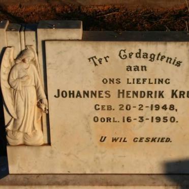 KRUGER Johannes Hendrik 1948-1950