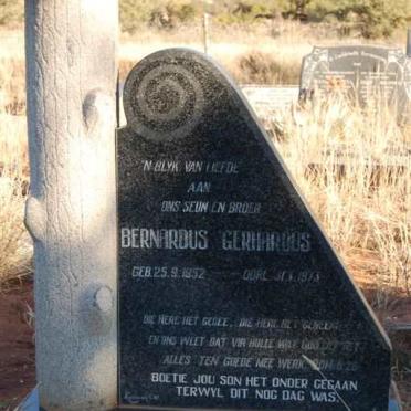 LOMBAARD Bernardus Gerhardus 1952-1973