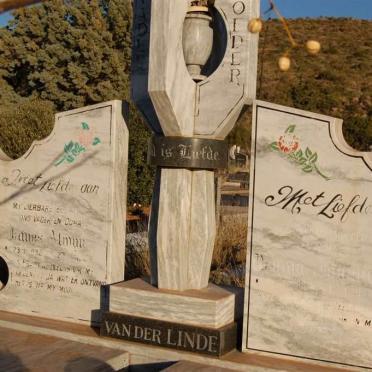LINDE James Alwyn, van der 1932-1988 &amp; Regina Johanna 1929-1999