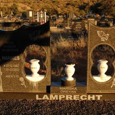 LAMPRECHT Hannes 1942-2002 &amp; Babie 1943-
